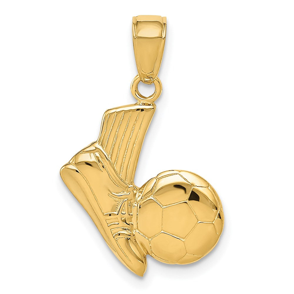 Solid;Casted;14k Yellow gold;Open