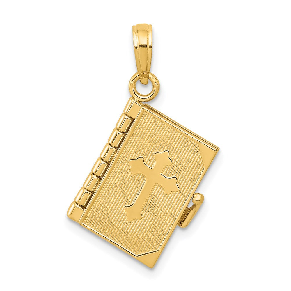 Polished;Satin;14k Yellow gold;Hinged;Not engraveable;Textured;Opens