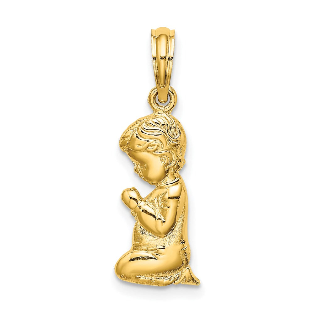 Solid;Casted;Polished;14k Yellow gold;Open back