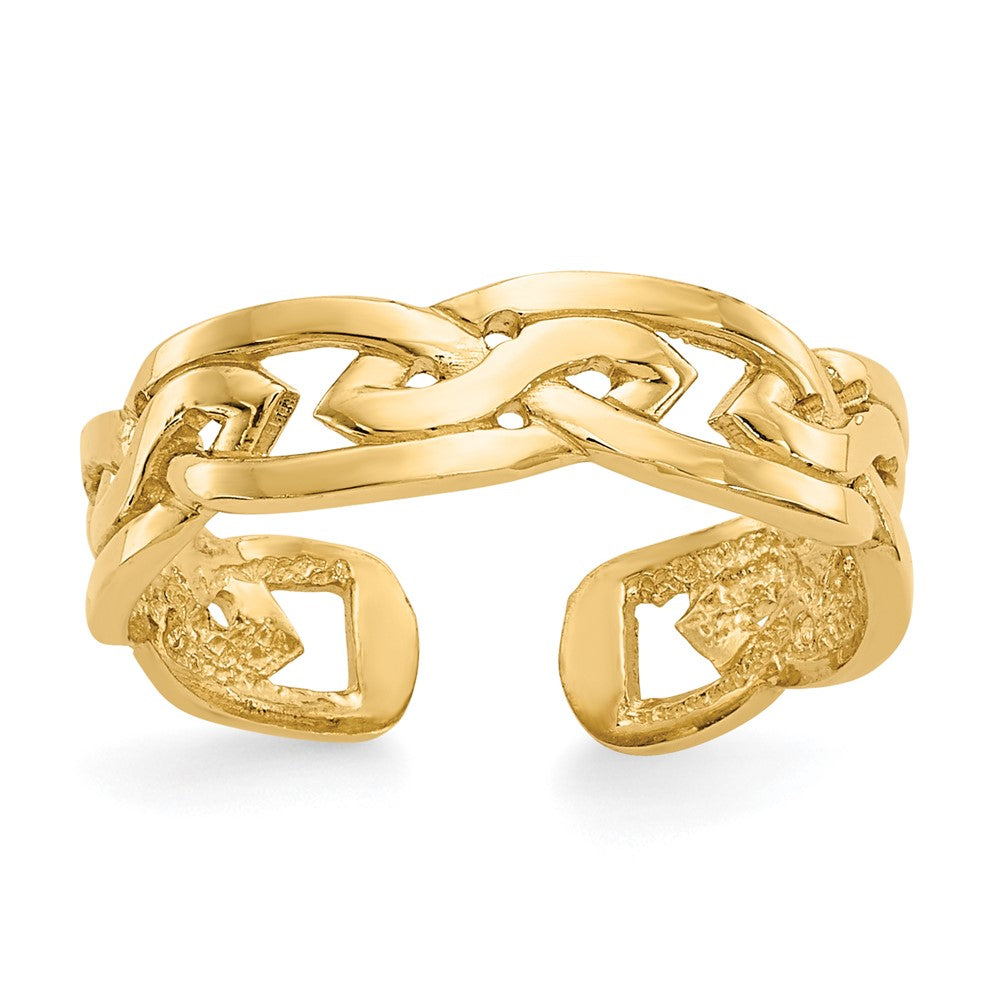 Casted;Polished;14k Yellow gold