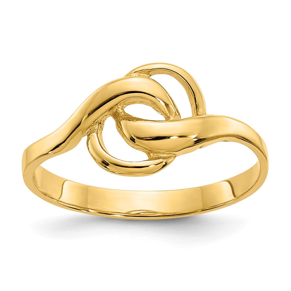 Solid;Casted;Polished;14k Yellow gold