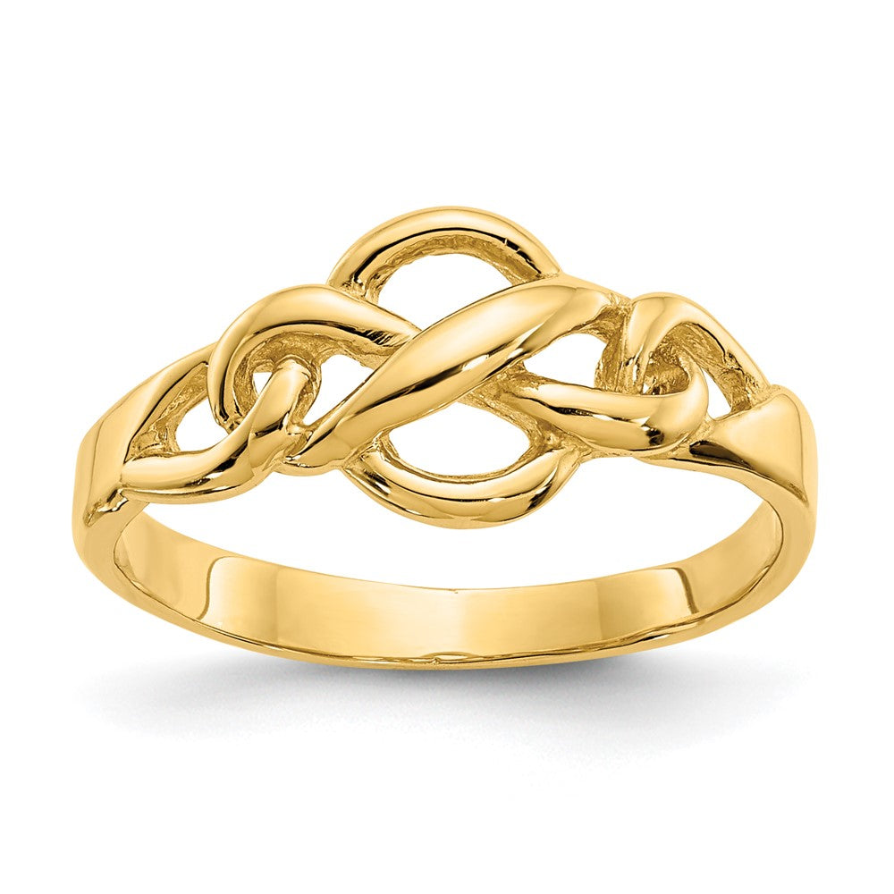 Solid;Casted;Polished;14k Yellow gold