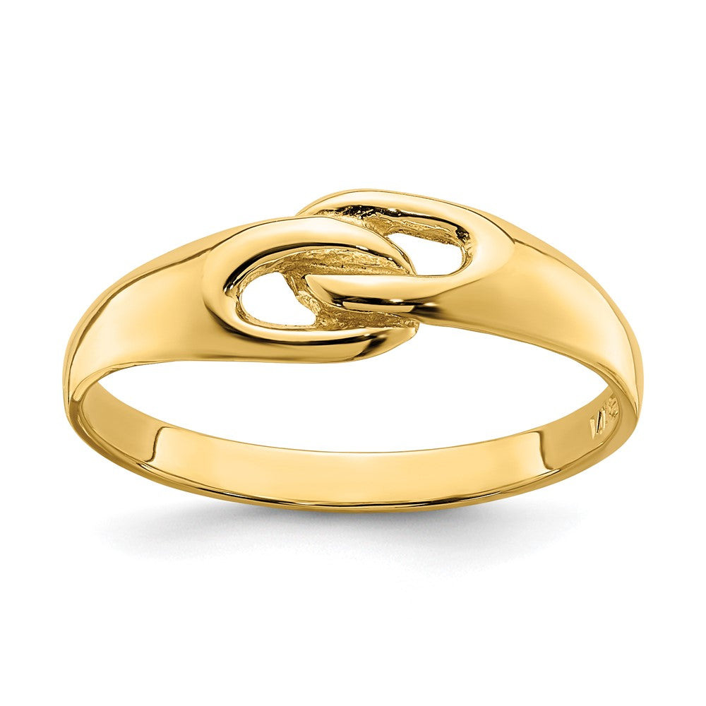 Solid;Casted;Polished;14k Yellow gold