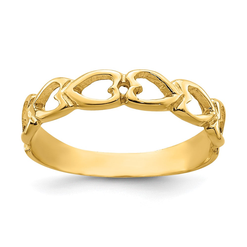 Polished;14k Yellow gold