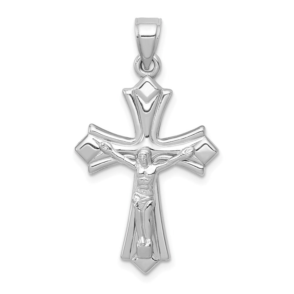 Polished;14K White gold;Hollow;Reversible