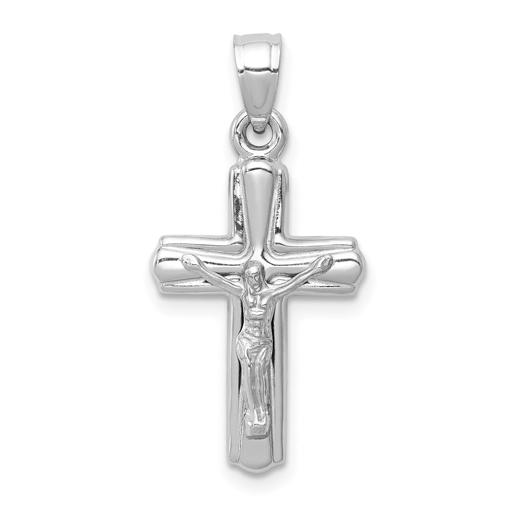Polished;14K White gold;Hollow;Reversible