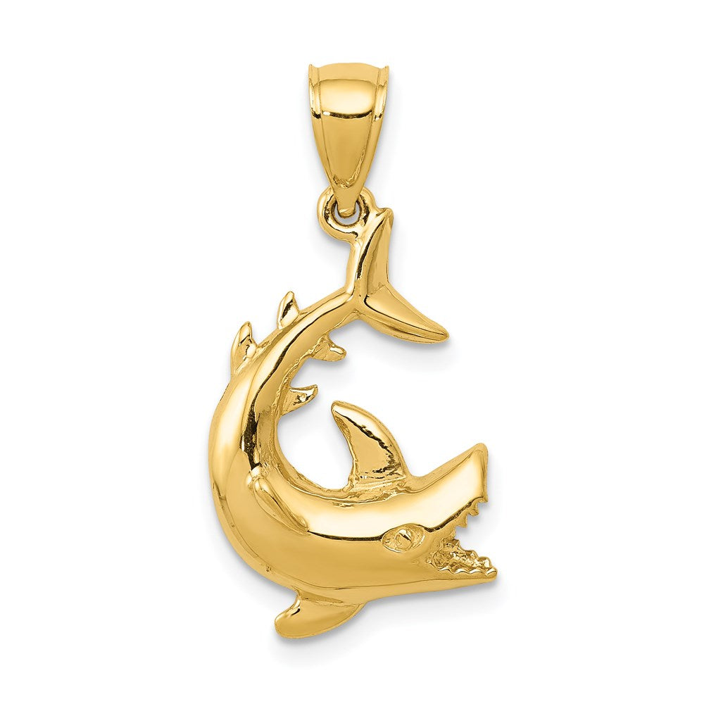 Solid;Casted;Polished;14k Yellow gold;Open back