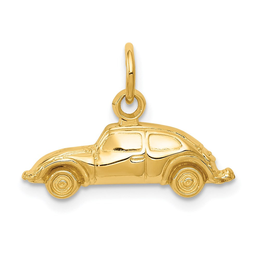 Solid;Casted;Polished;14k Yellow gold;Open back