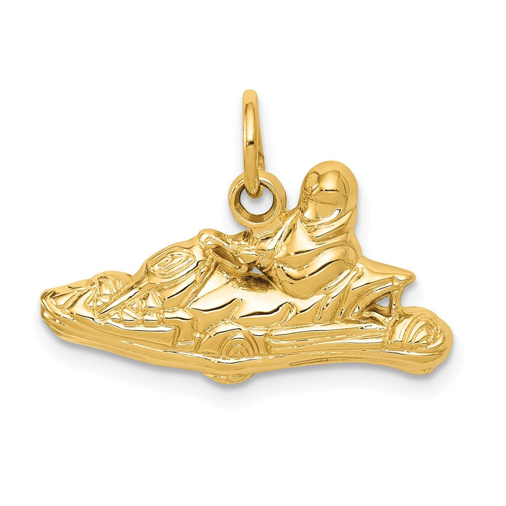 Solid;Casted;Polished;14k Yellow gold;Open back