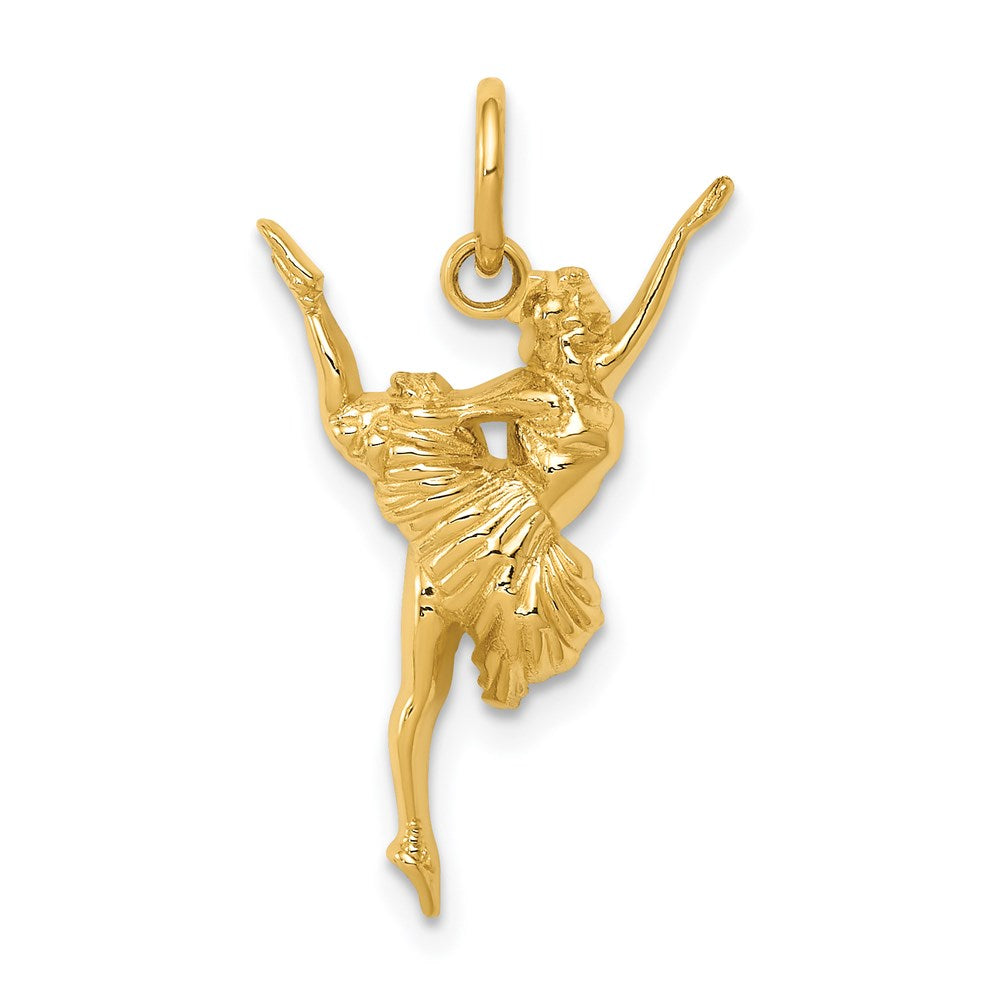 14k Yellow gold;Open back