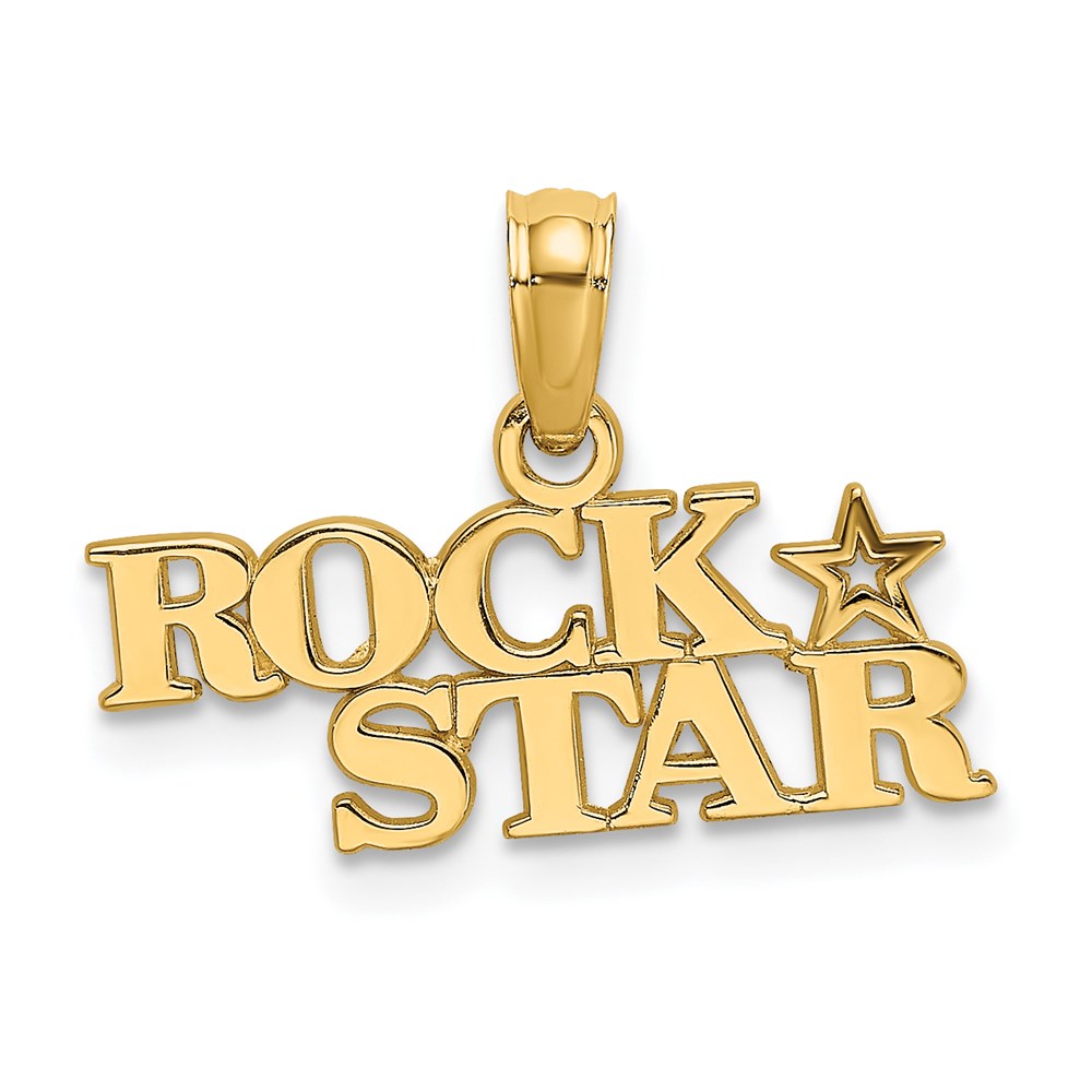 Polished;14k Yellow gold