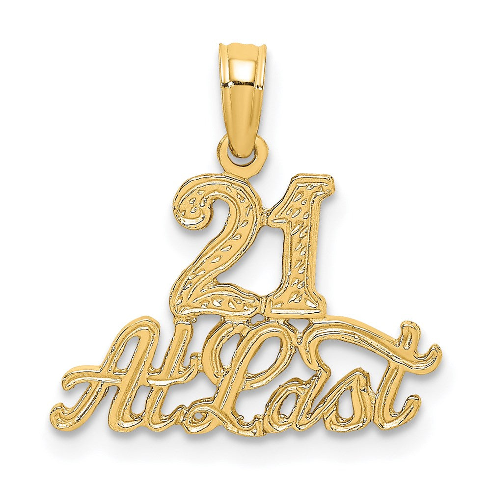 Solid;Polished;14k Yellow gold;Textured;Textured back