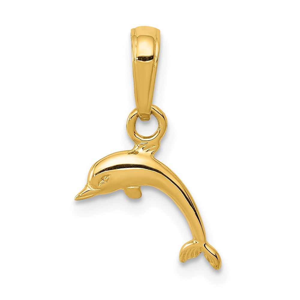 Polished;14k Yellow gold;Open back