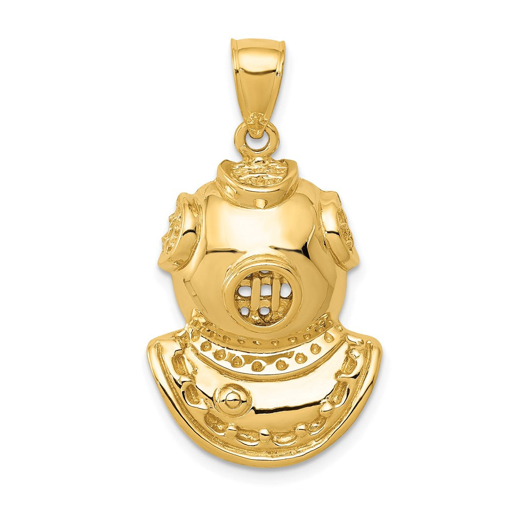 Polished;14k Yellow gold;Open back