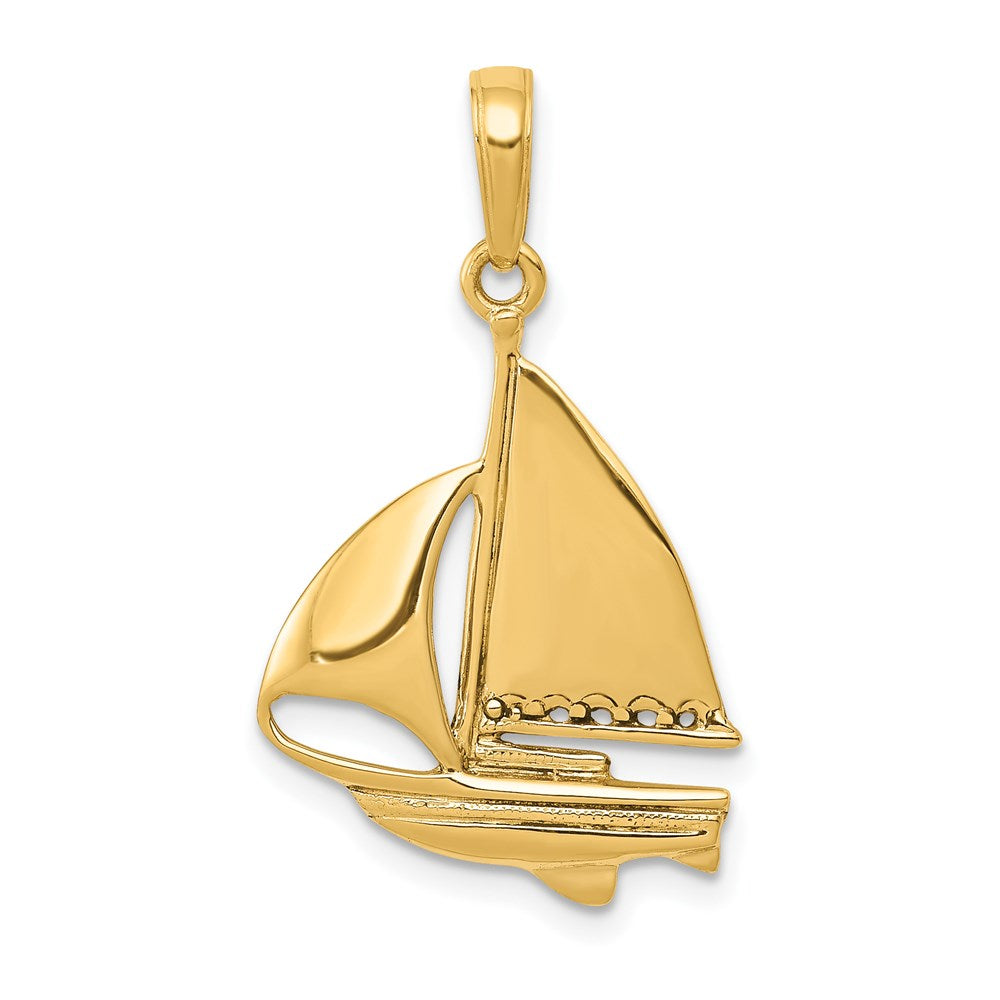 Polished;14k Yellow gold