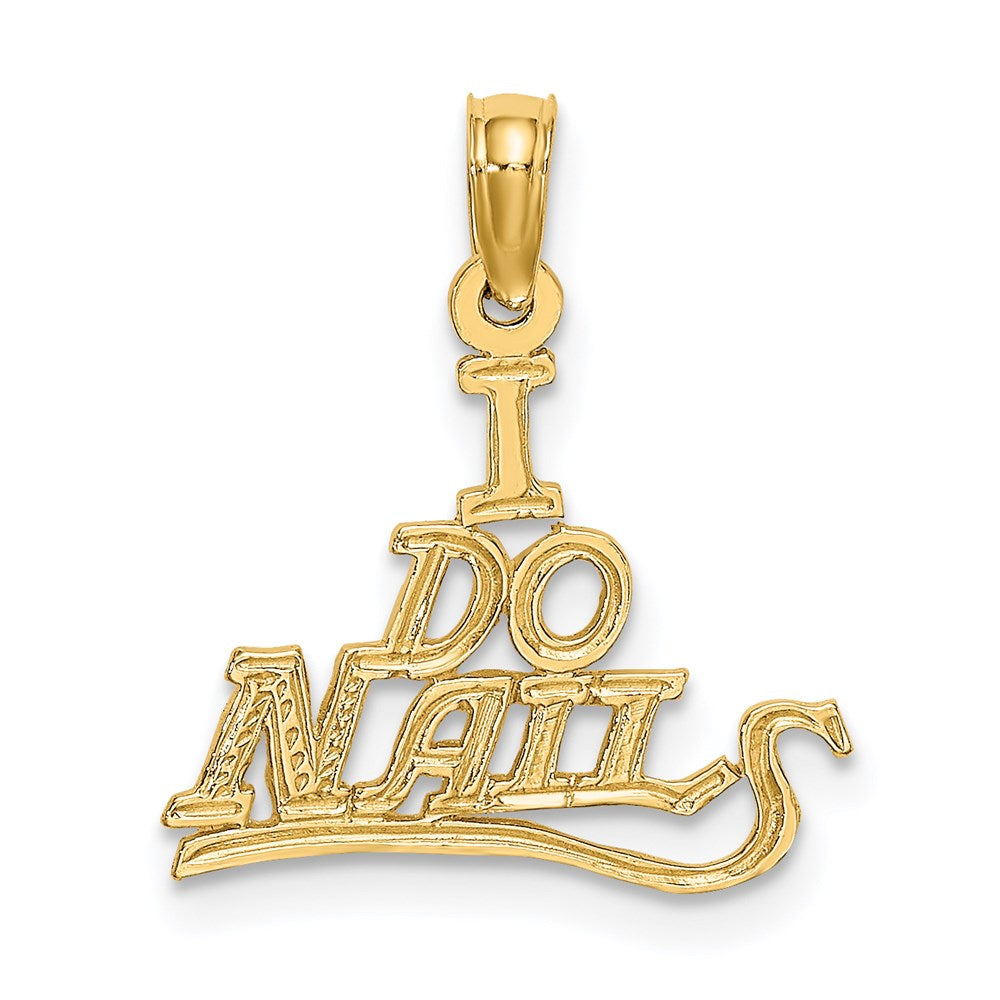 Solid;Polished;14k Yellow gold;Textured;Textured back