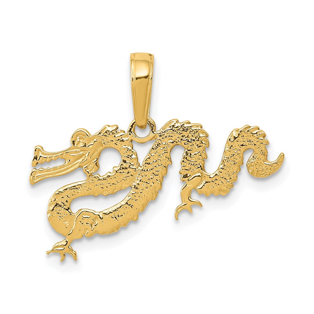 Polished;14k Yellow gold;Textured