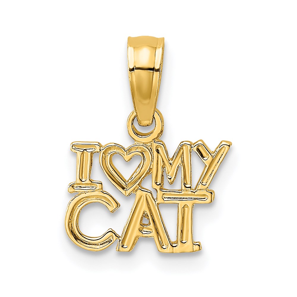 Solid;Casted;Polished;14k Yellow gold;Textured back