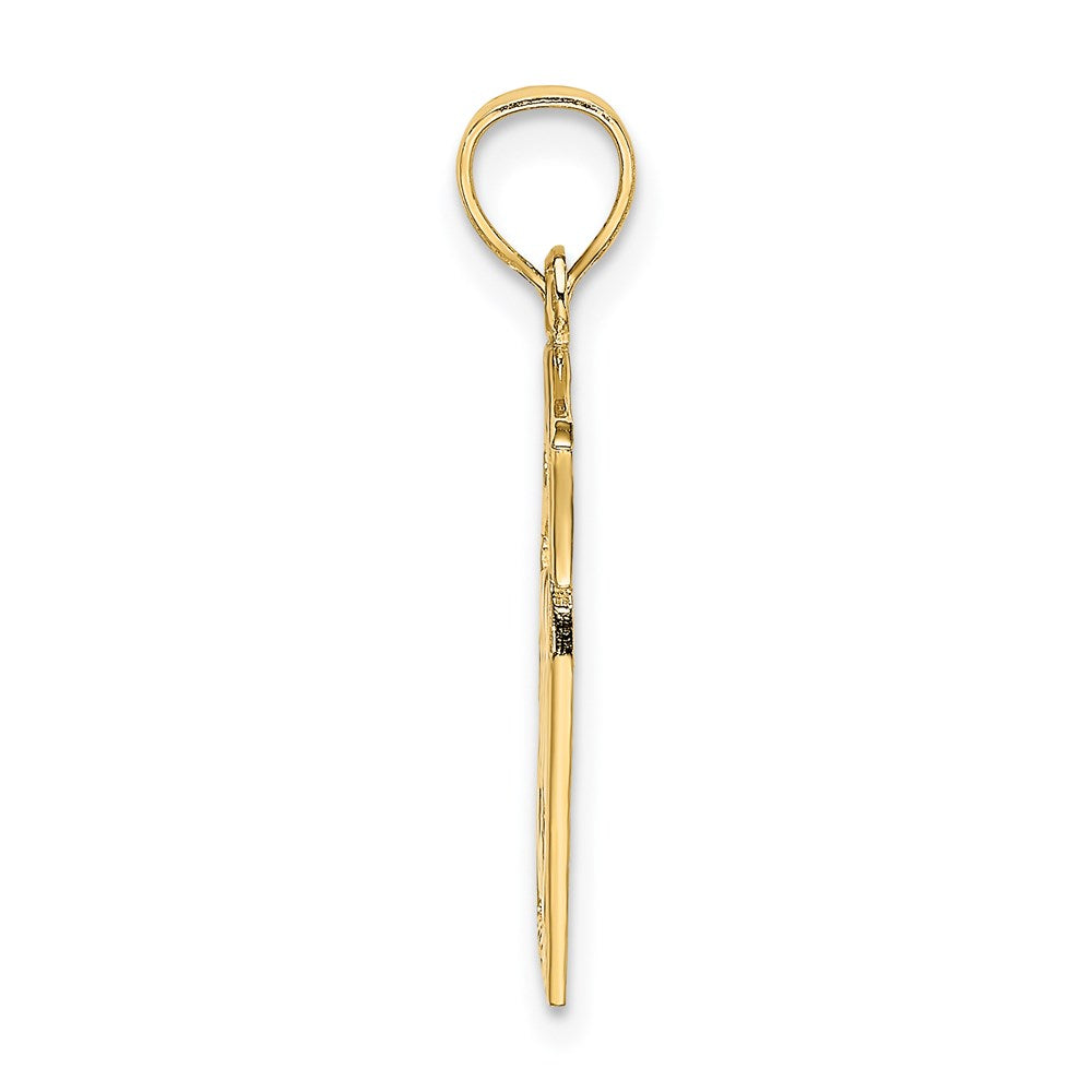14K Comedy/Tragedy DRAMA in Frame Charm