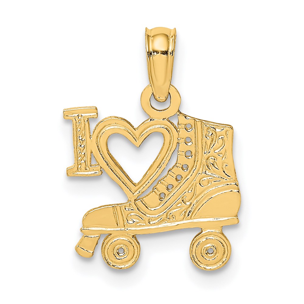 Polished;14k Yellow gold