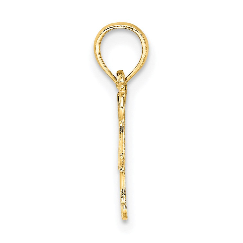 14K SOFTBALL MOM with Bat And Ball Charm