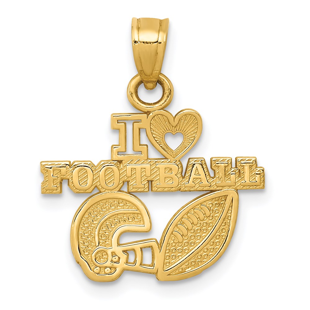 Polished;14k Yellow gold;Textured