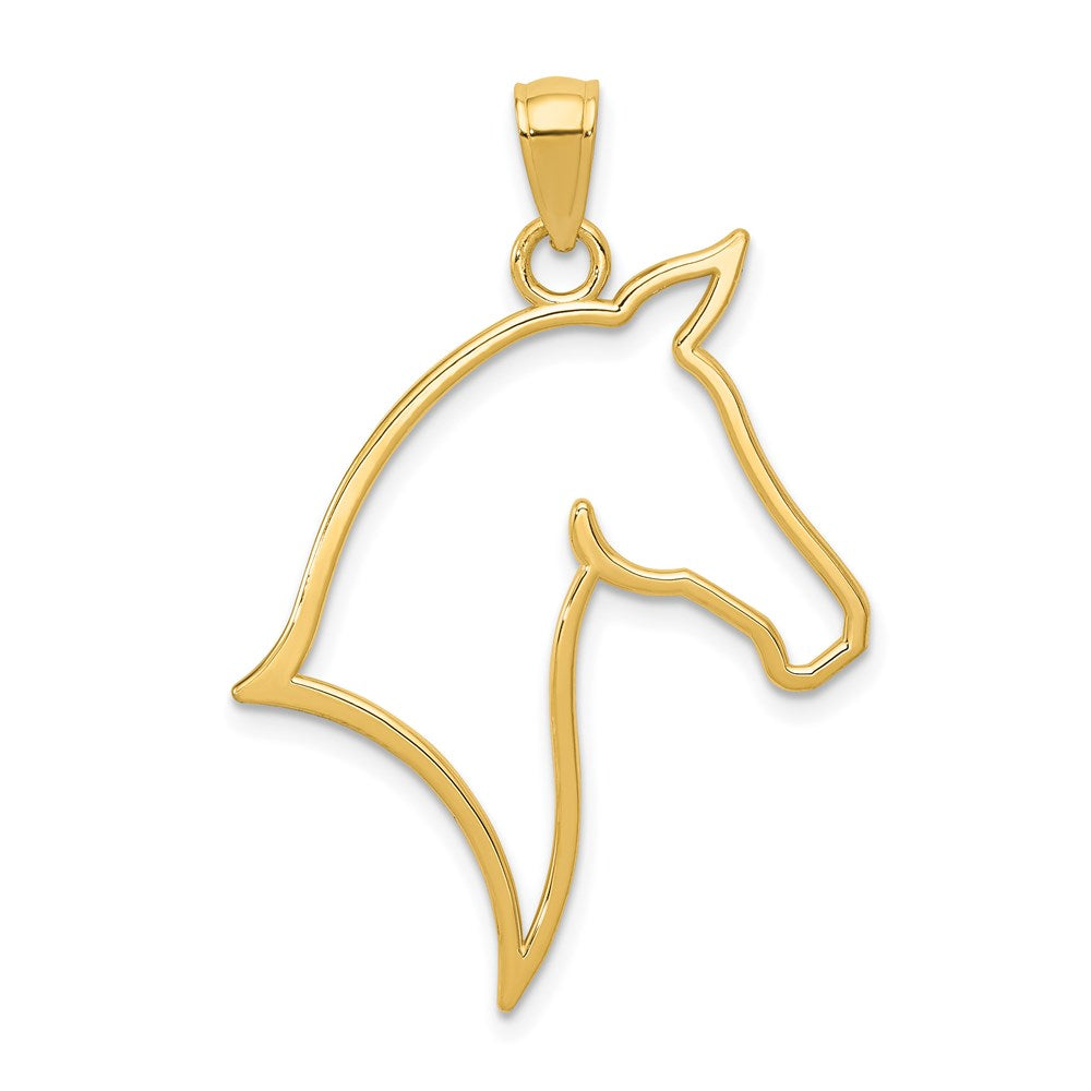 Solid;Casted;Polished;14k Yellow gold