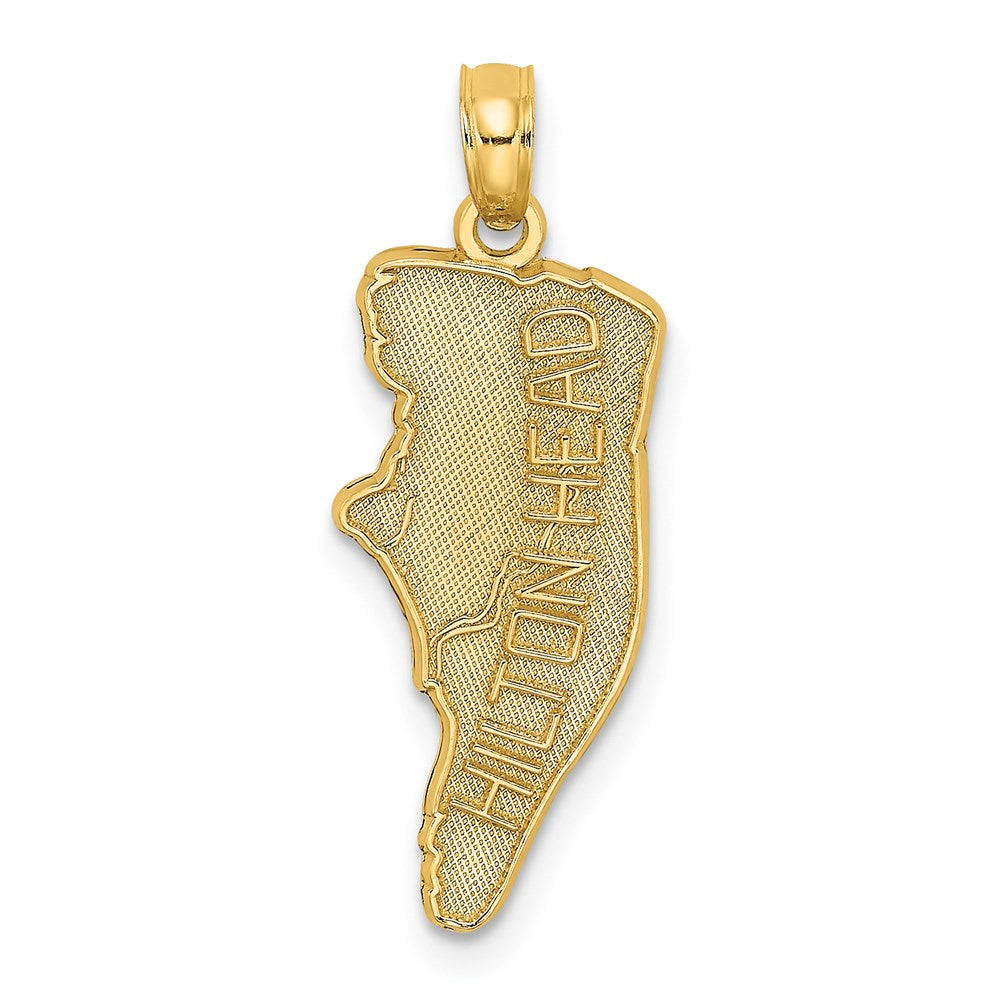 14k Yellow gold;Textured