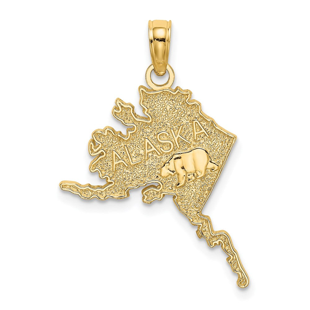 Polished;14k Yellow gold;Textured