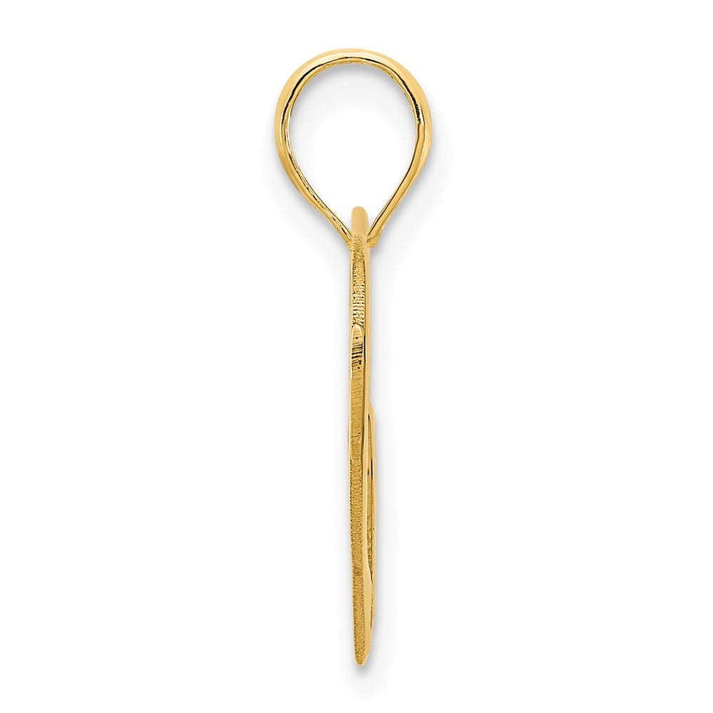 14k Heart in Heart Pendant