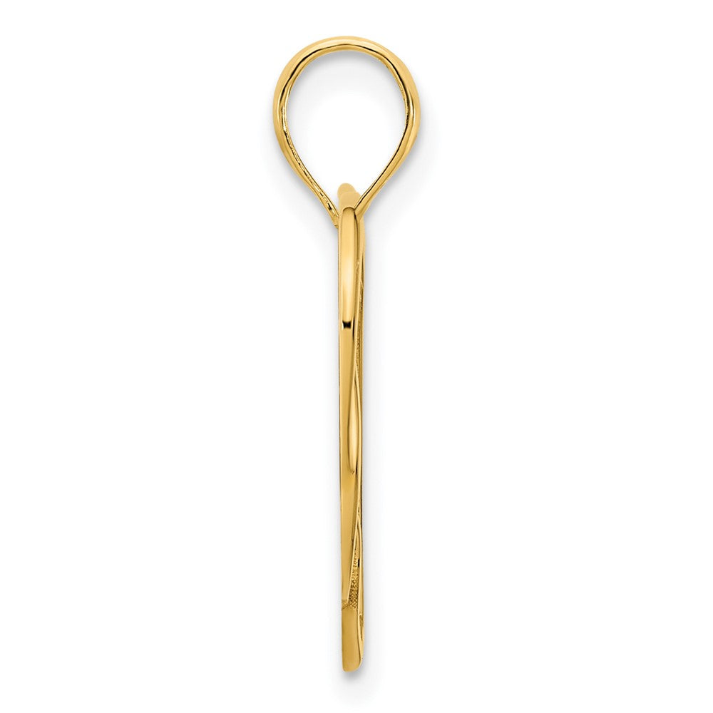 14k  Heart in Heart Pendant