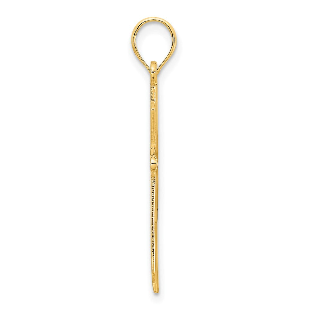 14k Fancy Cross Pendant