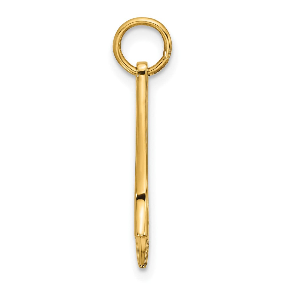 14k Fancy Adjustable Wrench Charm