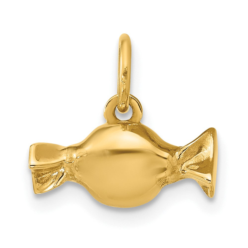 14k Fancy Taffy Candy Charm