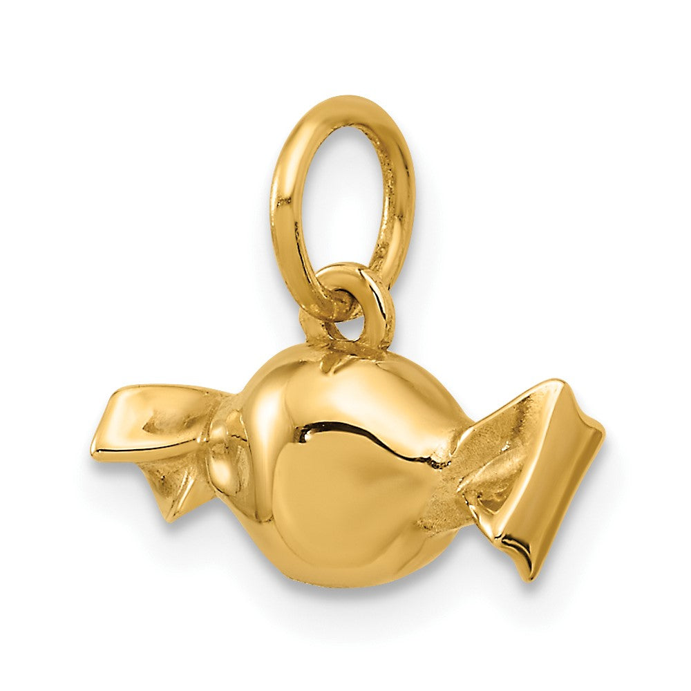 14k Fancy Taffy Candy Charm