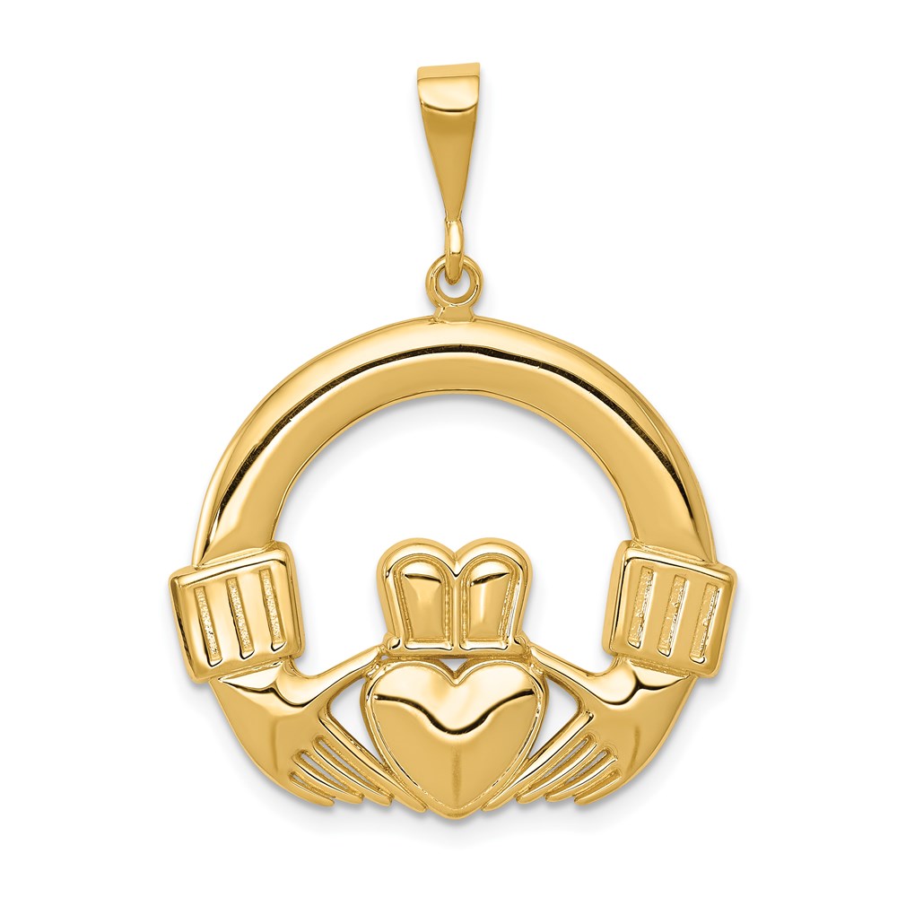 Casted;Polished;14k Yellow gold