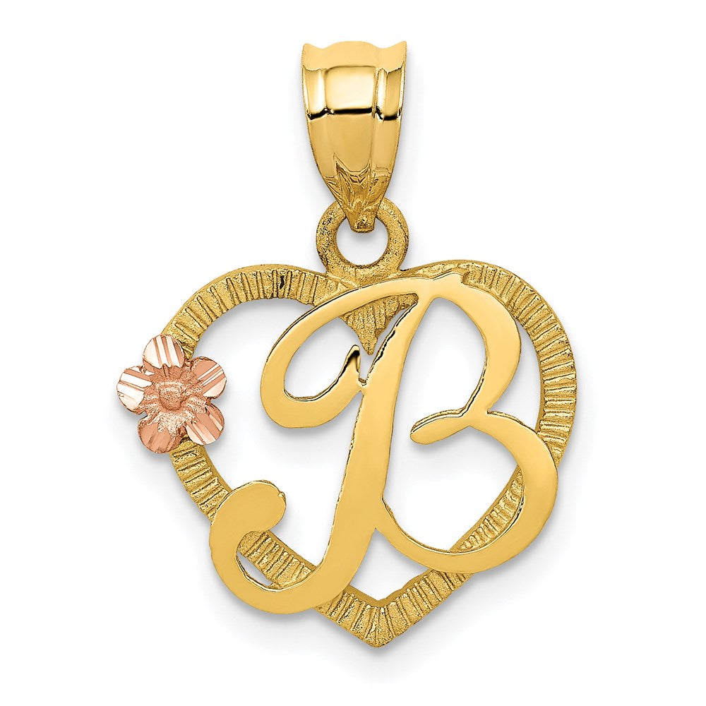 Solid;Casted;Diamond-cut;14K Two-tone;Textured;Textured back;Polished & satin