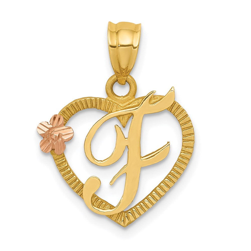 Solid;Casted;Diamond-cut;14K Two-tone;Textured;Textured back;Polished & satin