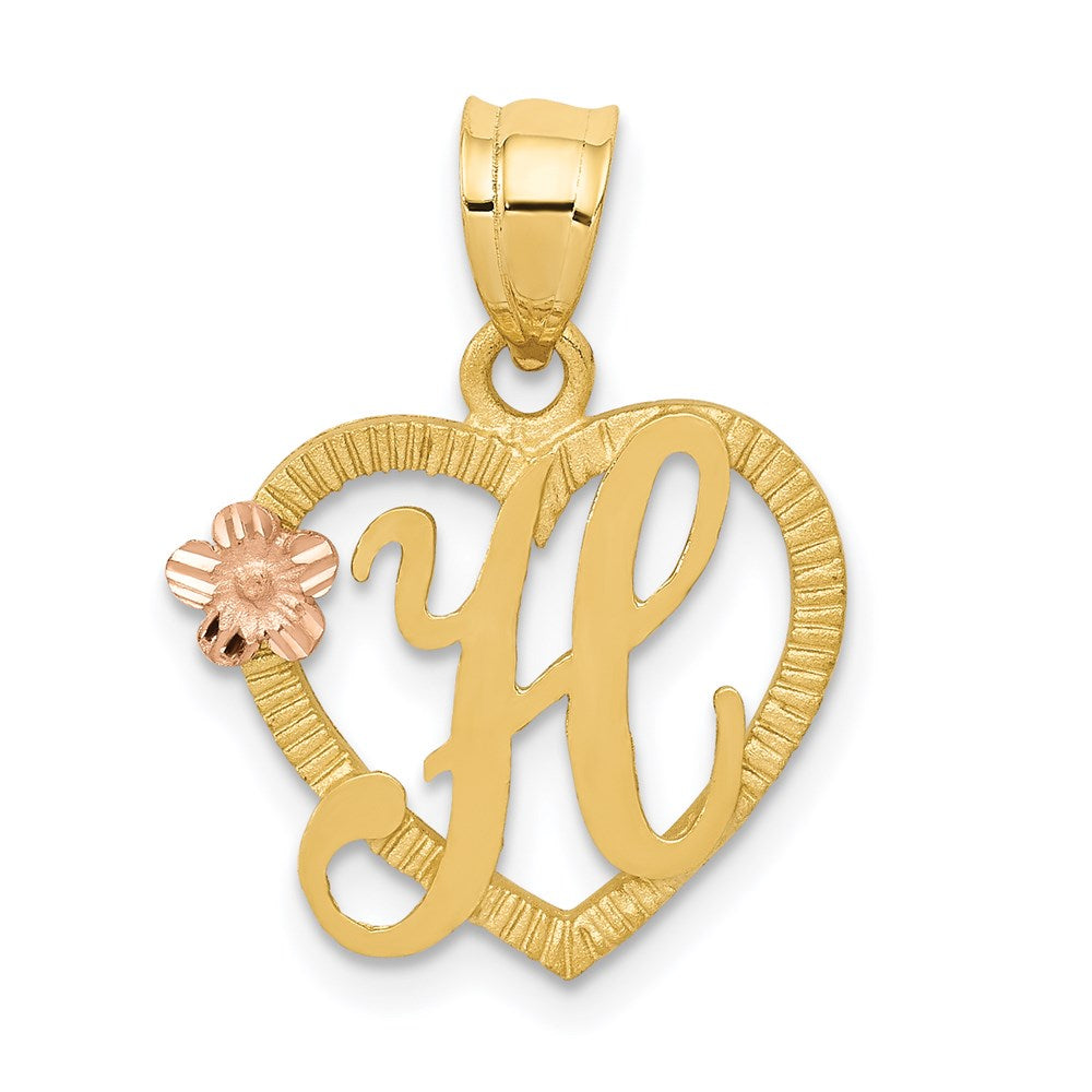 Solid;Casted;Diamond-cut;14K Two-tone;Textured;Textured back;Polished & satin