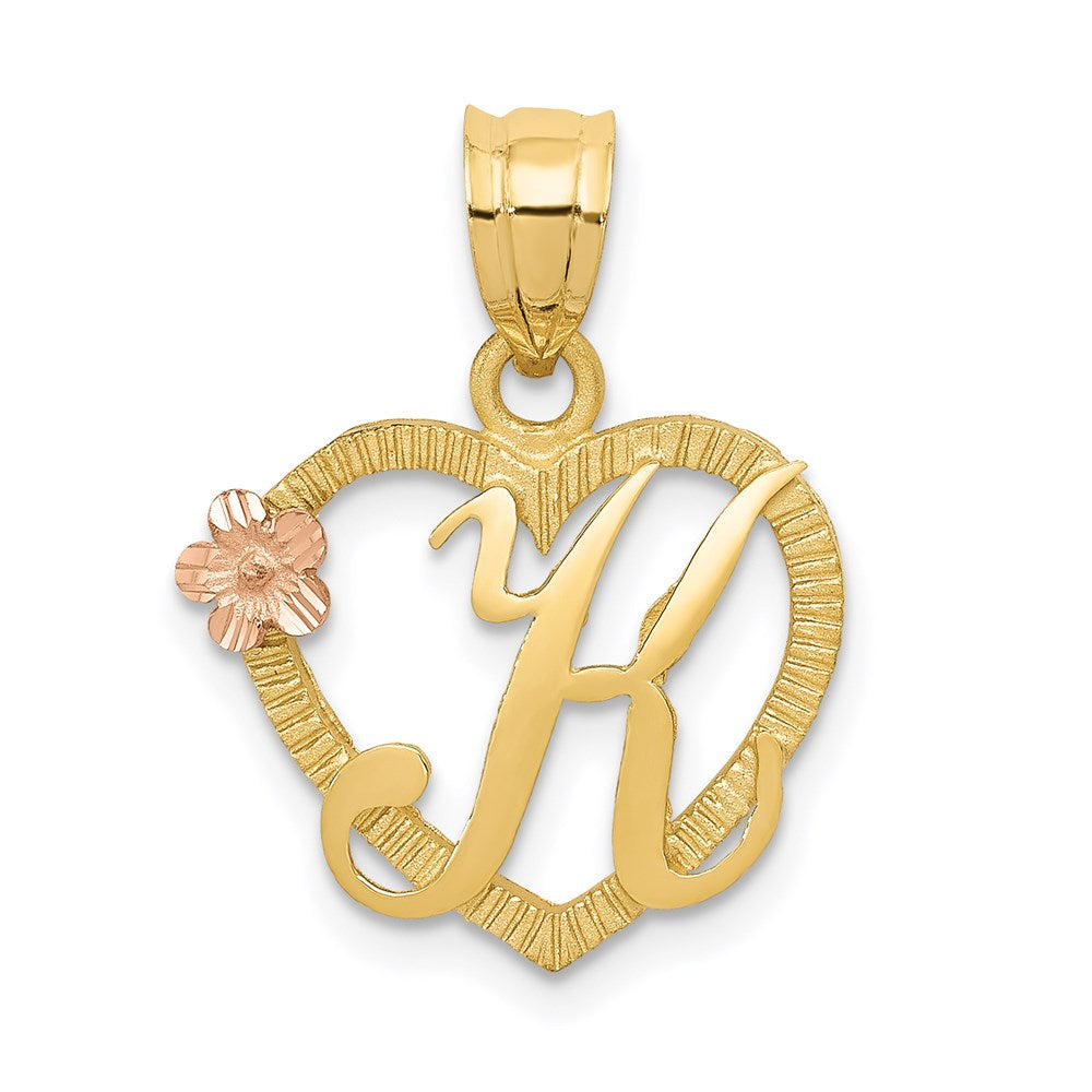 Solid;Casted;Diamond-cut;14k Yellow gold;Textured;Textured back;Polished & satin