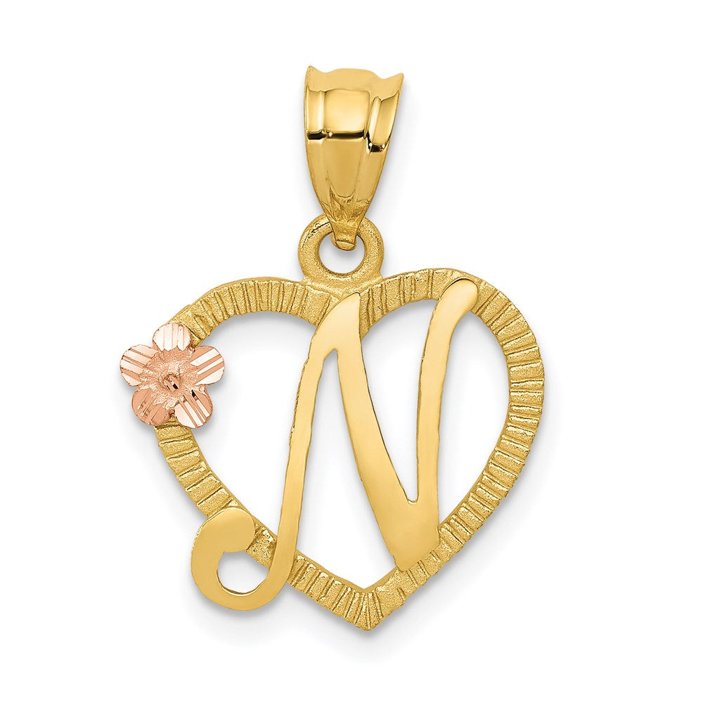 Solid;Casted;Diamond-cut;14K Two-tone;Textured;Textured back;Polished & satin