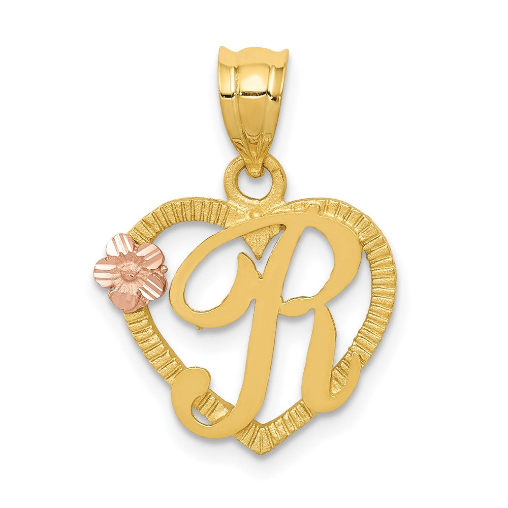 Solid;Casted;Diamond-cut;14K Two-tone;Textured;Textured back;Polished & satin
