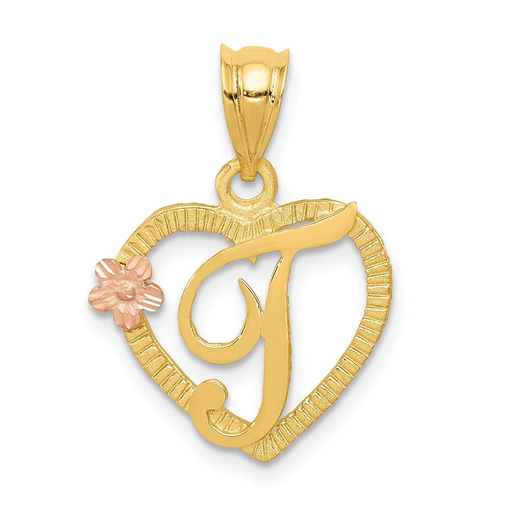 Solid;Casted;Diamond-cut;14K Two-tone;Textured;Textured back;Polished & satin