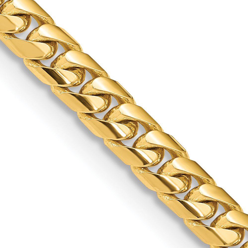 Solid;Polished;14k Yellow gold;Lobster