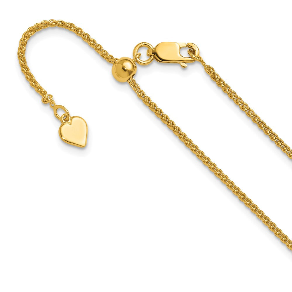 Polished;Lobster;Sterling silver;Gold-plated;Adjustable;30in Chain
