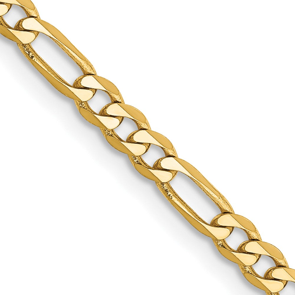 Solid;Polished;14k Yellow gold;Lobster;Flat