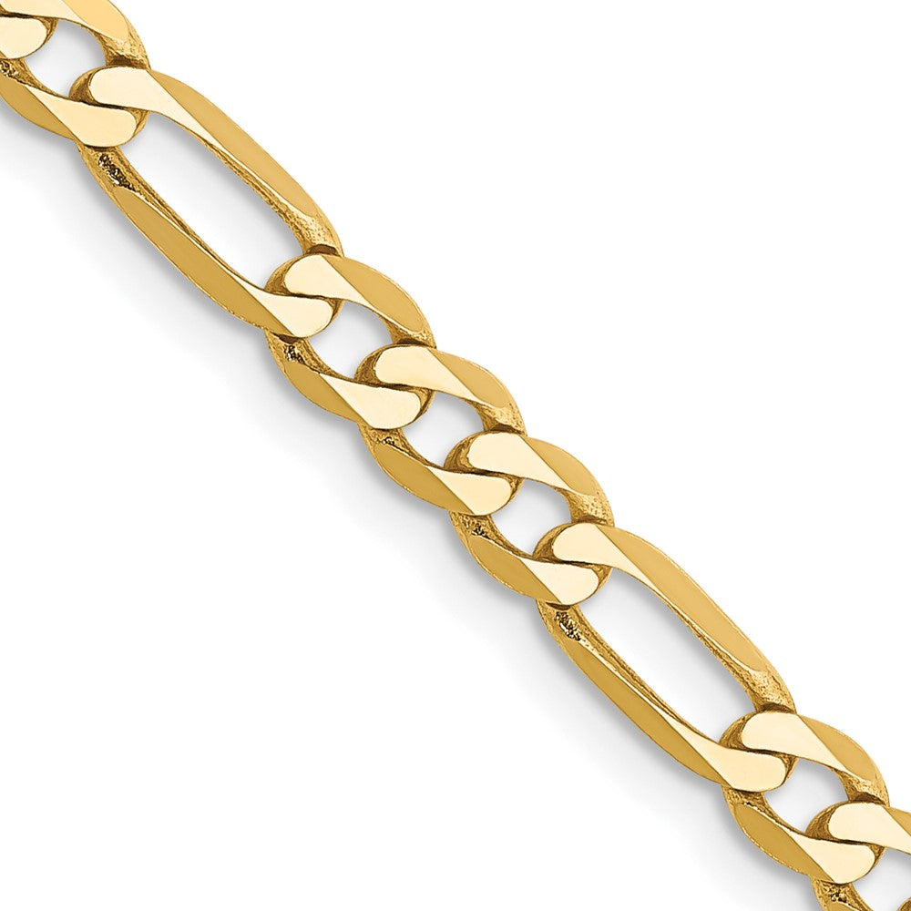 Solid;Polished;14k Yellow gold;Lobster;Flat