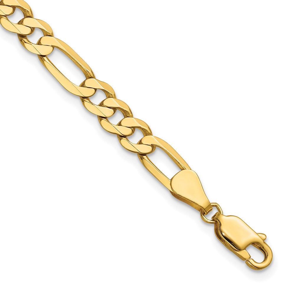 Polished;14k Yellow gold;Lobster