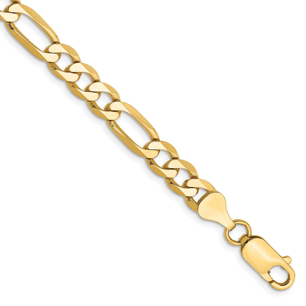Solid;Polished;14k Yellow gold;Lobster