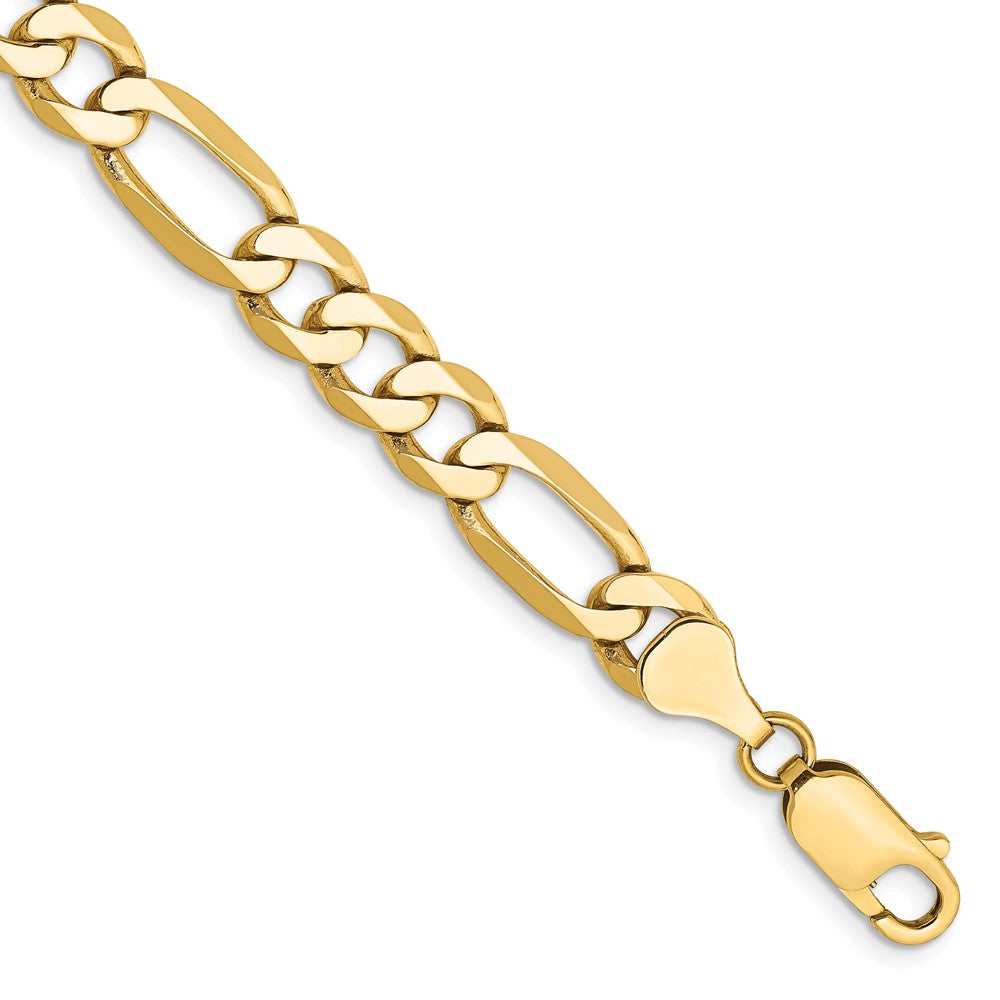Solid;Polished;14k Yellow gold;Lobster